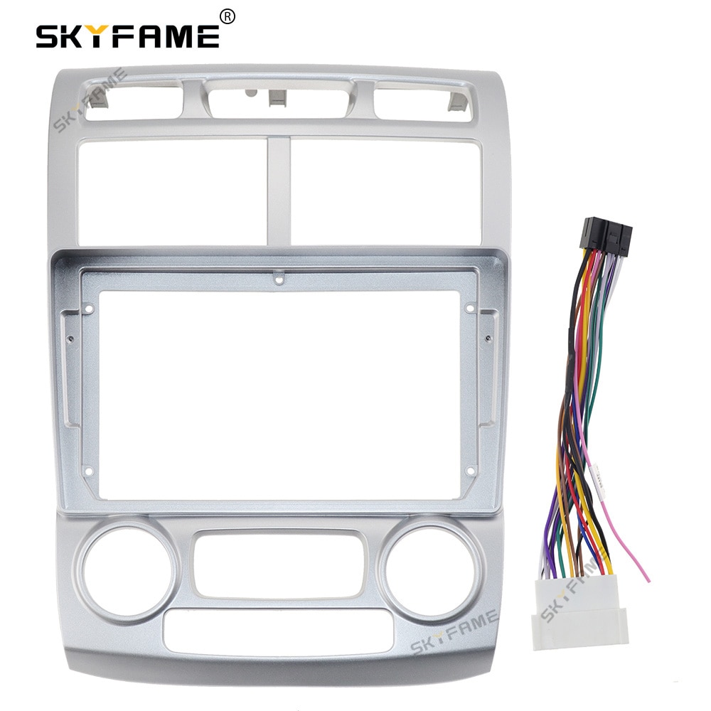 2 Din Radio Fascia Frame Voor Kia Sportage 2005-2009 - Dash Kit Adapter Paneel (Alleen Frame)