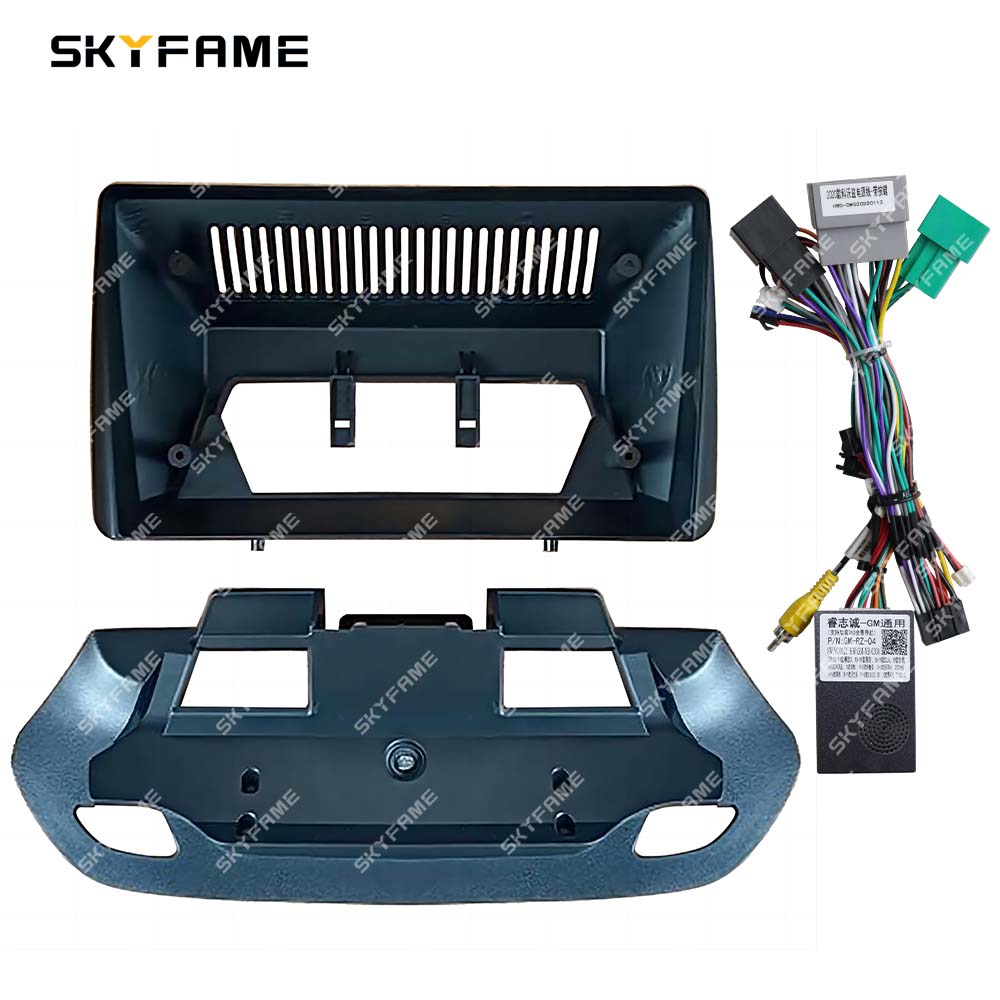 SKYFAME Car Frame Fascia Adapter Canbus Box Decoder Android Radio Dash ...