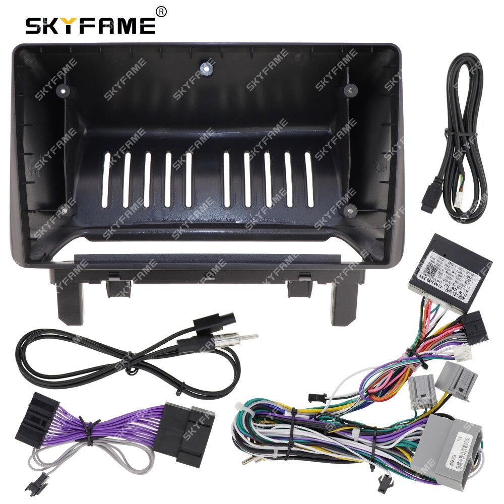 SKYFAME Car Frame Fascia Adapter Canbus Box Decoder Android Radio Audio ...