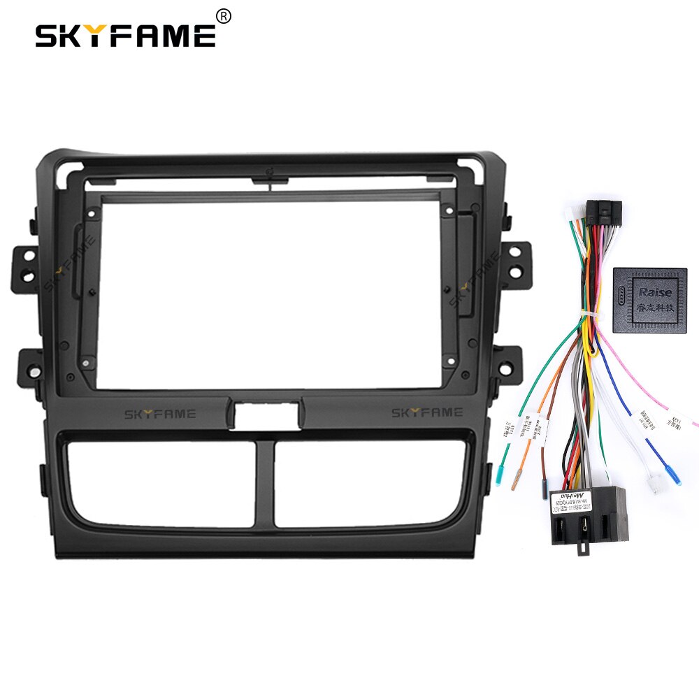 SKYFAME Car frame Kits Cable canbus Fascia Panel For FAW BESTUNE B30 ...