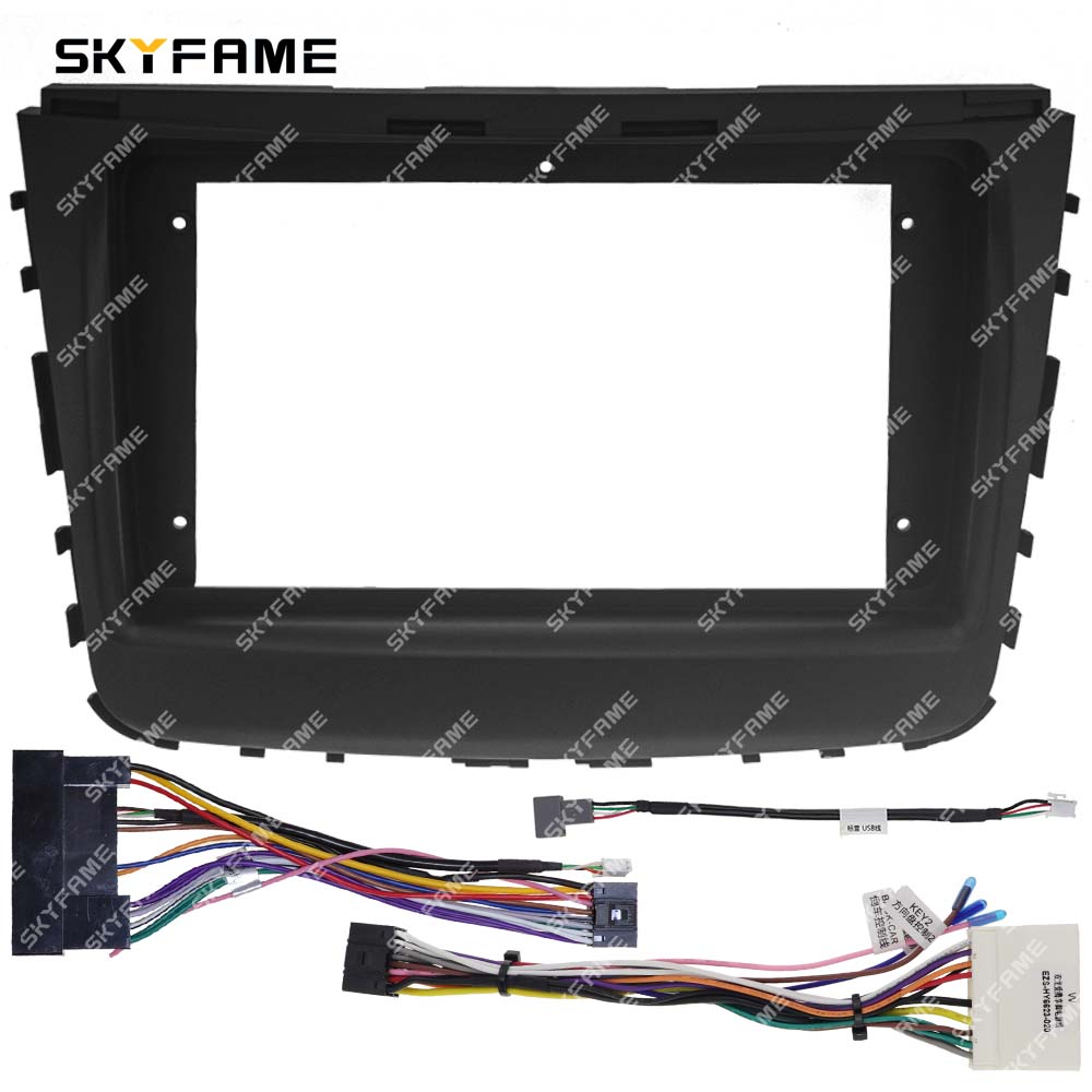 Skyfame Car Frame Fascia Adapter Canbus Box Decoder Android Radio Dash ...
